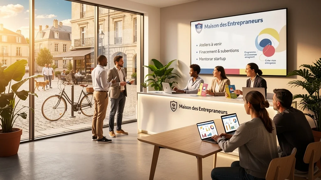 Bilan après cinq semaines au point info entrepreneurs en mairie, soutien et conseils aux créateurs d'entreprise